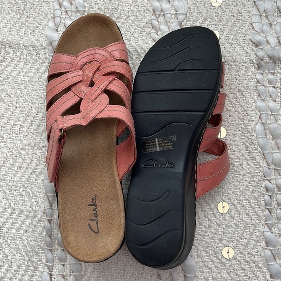 Clarks - Lexi Coral Braided Leather Sandals - Picture 6 of 11